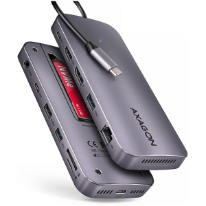 Axagon HMC-12GM2 USB Type-C 12-In-1 dokkoló #1