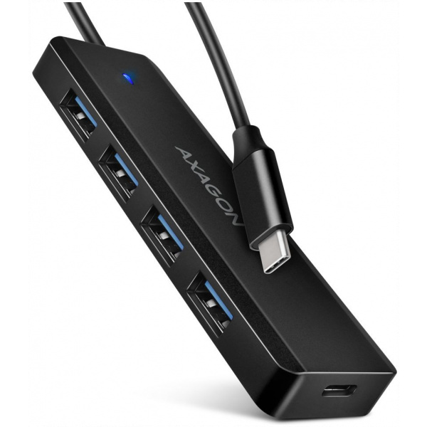 4-portos USB HUB Axagon HUE-C1C (USB 3.2) Type-C csatlakozóval #1