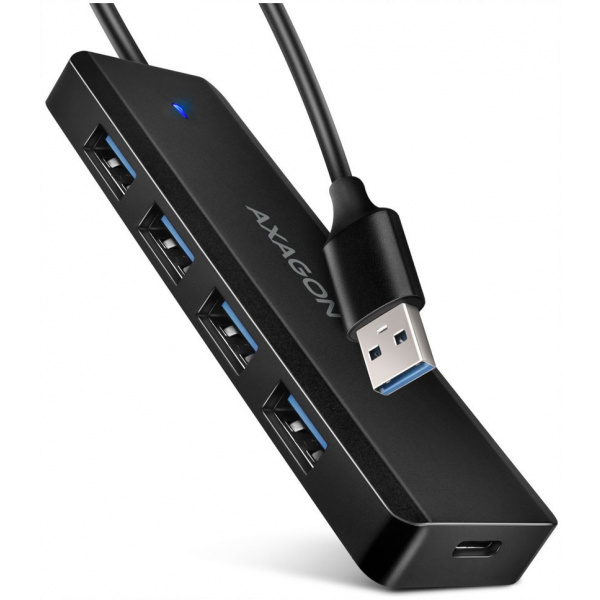 4-portos USB HUB Axagon HUE-C1A (USB 3.2) Type-A csatlakozóval #1