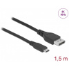 USB Type-C™ > DisplayPort 8K kábel (DP váltakozó mód) 8K 60 Hz, 1,5m Delock #1