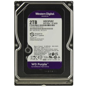 2TB WD Purple - SATA3 HDD 64MB - WD23PURZ #1