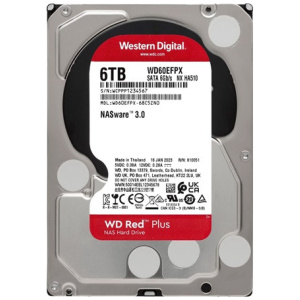 6TB WD Red Plus - NAS SATA3 HDD 256MB - WD60EFPX #1