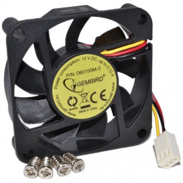 6 cm hűtőventilátor Gembird #1