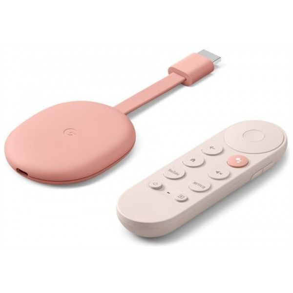 Google Chromecast 4K + Google TV szett (barack) #1