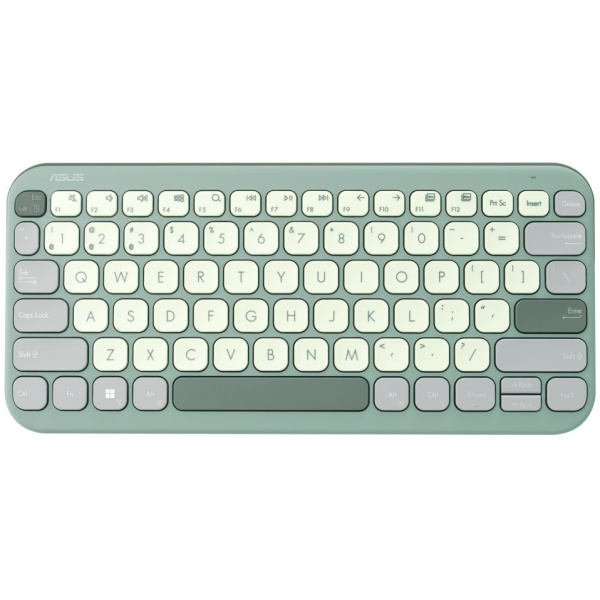 Asus Marshmallow Keyboard KW100 Bluetooth billentyűzet (Green Tea Latte) #1