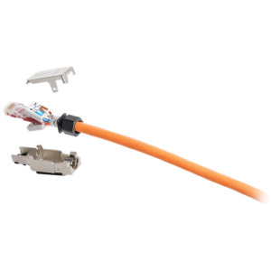 Nikomax STP csatlakozó dugó (szerszám nélkül szerelhető) RJ45 Cat6 #1
