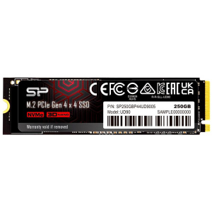 250GB Silicon Power UD90 M.2 NVMe SSD (PCIe Gen.4) #1