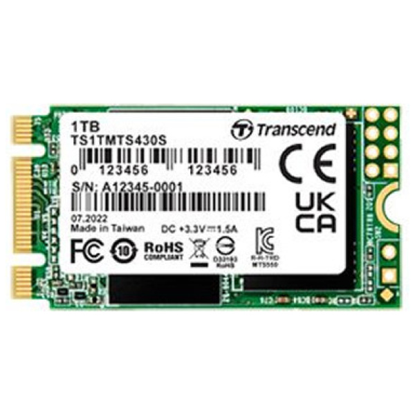 1TB Transcend 430S SSD - M.2 2242 (SATA) - 6GB/s #1