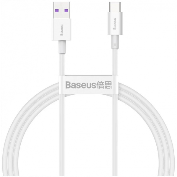 USB 2.0 (C) – USB 2.0 (A) kábel 1m Baseus (fehér) #1