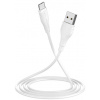 Borofone USB-C – USB-A kábel, fehér, 3m #1