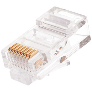 Nikomax UTP csatlakozó dugó (krimpelhető) RJ45 Cat5e #1