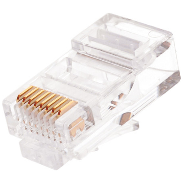 Nikomax UTP csatlakozó dugó (krimpelhető) RJ45 Cat5e #1