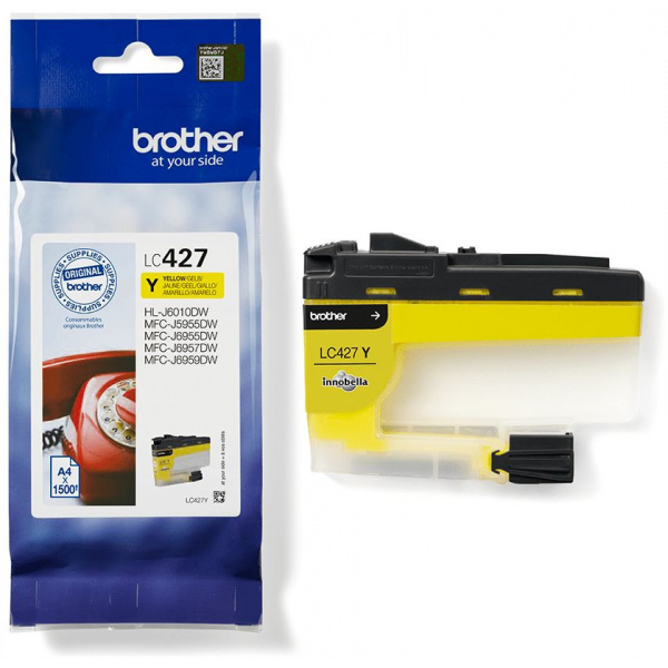 Brother LC427Y sárga patron #1