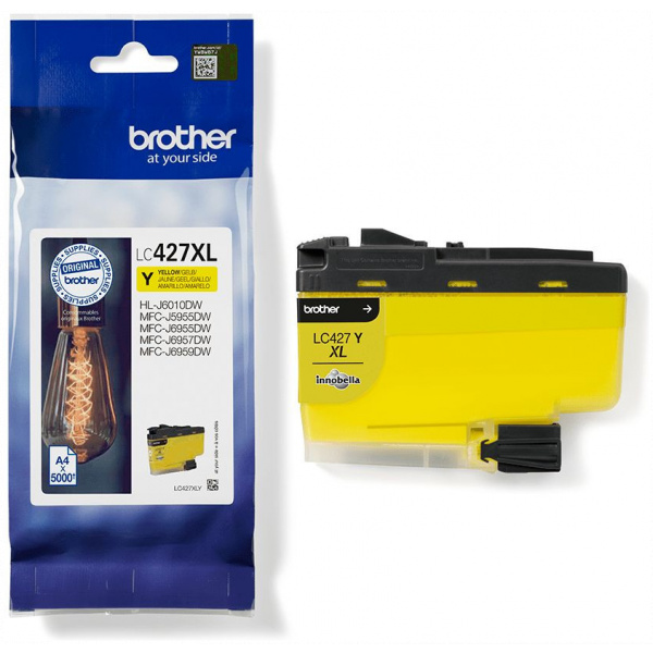 Brother LC427XLY sárga patron, nagy kapacitású #1