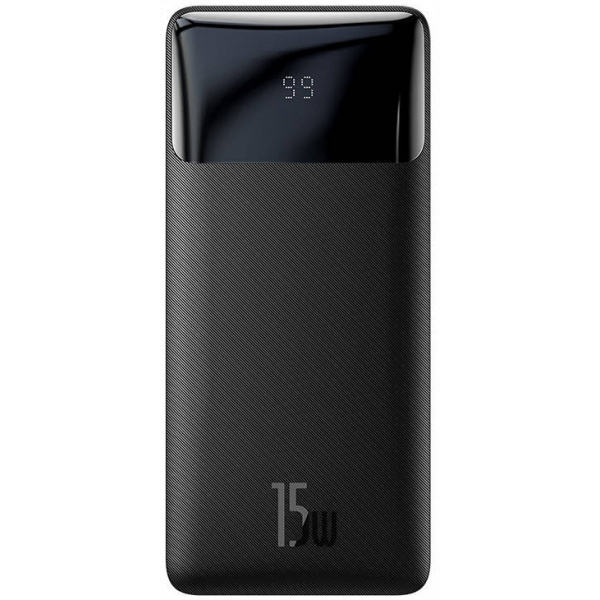 Baseus Bipow Powerbank 30000 mAh - 2x USB, USB-C, 15W (fekete) #1