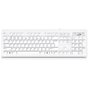 Genius Slimstar 126 billentyű fehér (USB) #1
