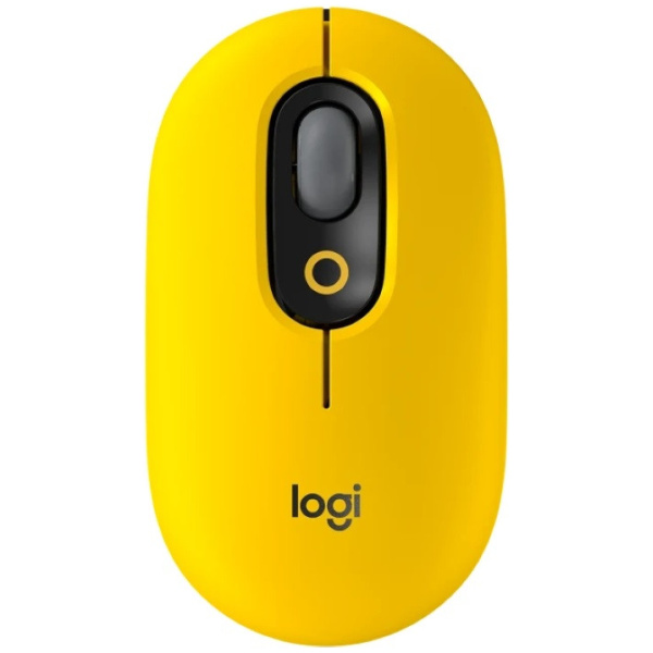 Logitech POP Mouse Wireless egér testreszabható hangulatjelekkel (Blast) #1