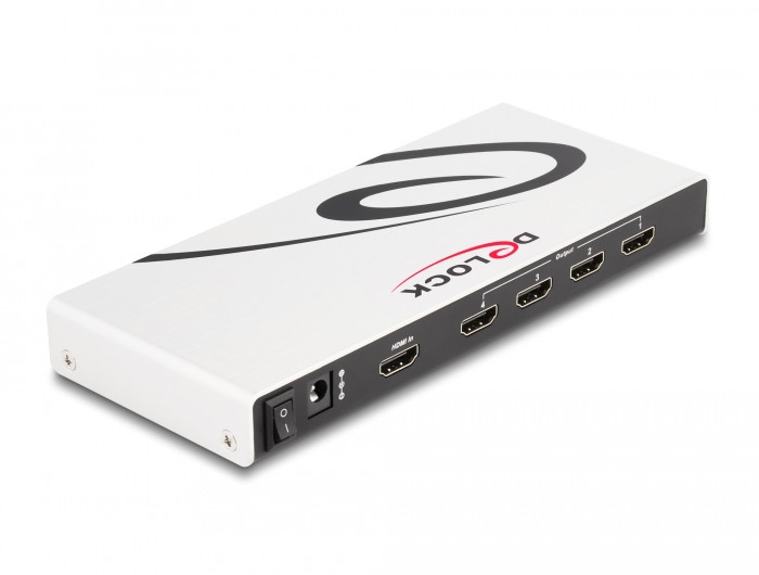 Delock HDMI splitter (elosztó) 4K 30Hz, 4 port #1