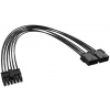 Akasa PCIe VGA tápátalakító kábel (2x PCIe 8-pin > 12VHPWR) #1