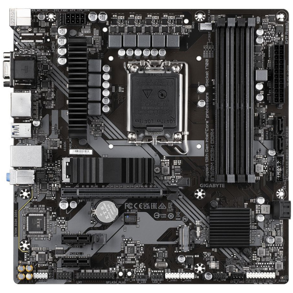 Gigabyte B760M DS3H DDR4 alaplap #1