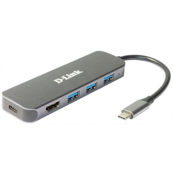 D-Link DUB-2333 5-in-1 USB-C Hub (HDMI/Power Delivery) #1