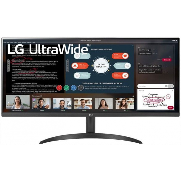 34" LG 34WP500-B UltraWide™ Full HD IPS monitor #1
