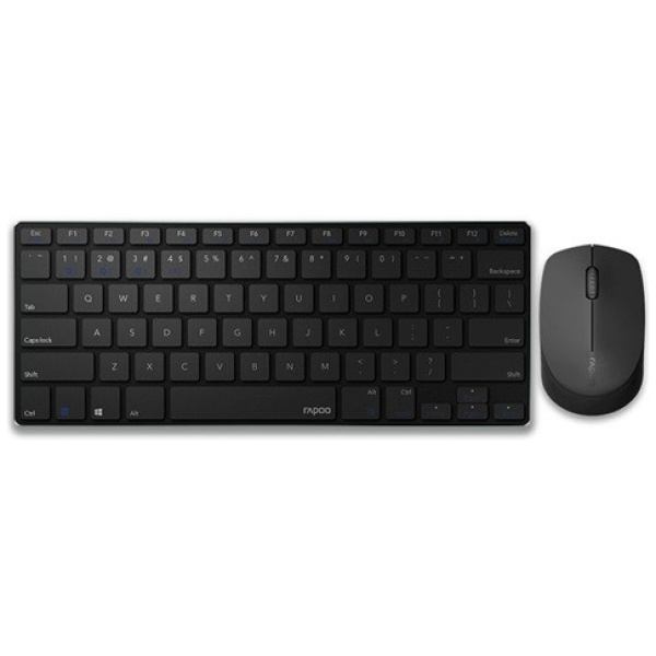 Rapoo 9000M vezeték nélküli (Bluetooth és 2.4 GHz) szett (fekete) #1