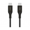 Belkin USB 2.0 USB-C – USB-C (M/M) szövetes kábel, fekete 240W (5A) 1m #1