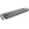 Raidsonic IB-DK2106-C 11-in-1 USB Type-C dokkoló Power Delicery 100 W-al #1