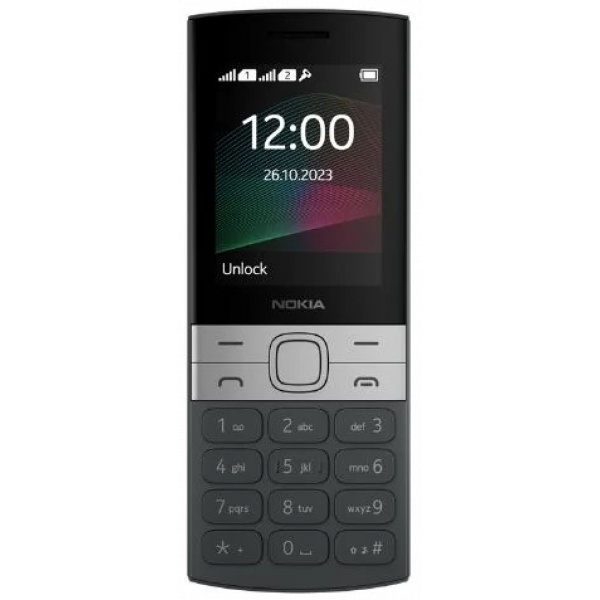 Nokia 150 (2023) Dual SIM mobiltelefon - fekete #1