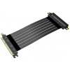 Akasa Riser Black X2 Mark IV Premium PCIe 4.0 x16 Riser kábel 20cm #1