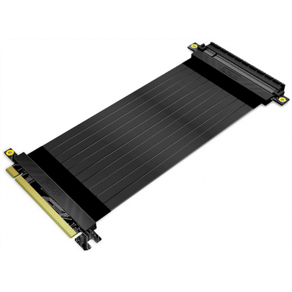 Akasa Riser Black X2/X3 Premium PCIe 3.0 x16 Riser kábel 20cm #1