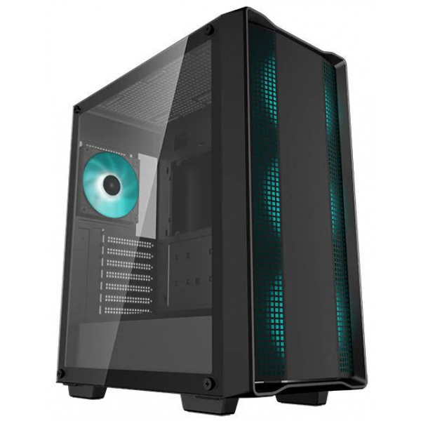 DeepCool CC560 V2 ház hőkezelt üveg oldallappal (fekete) #1
