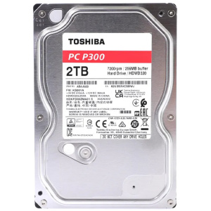 2TB Toshiba P300 SATA3 HDD 256MB - HDWD320UZSVA #1