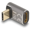 Delock USB Type-C – USB Type-C 40Gbps L toldó, fém (PD 3.0 100W) #1
