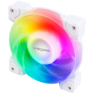 12 cm hűtőventilátor Akasa Vegas A12 ARGB LED-es (fehér) #1