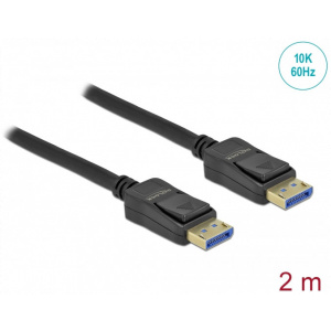 Delock DisplayPort (M/M) kábel, 10K 60Hz 54Gbps, 2m #1