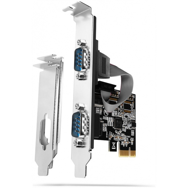 Axagon soros vezérlő kártya PCI-Express x1, 2 port #1