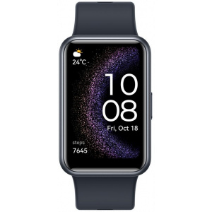 Huawei Watch Fit Special Edition karpánt (fekete) #1