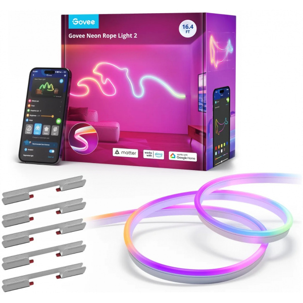 Govee Neon előre telepített Smart szalagfény (5m) NEW #1