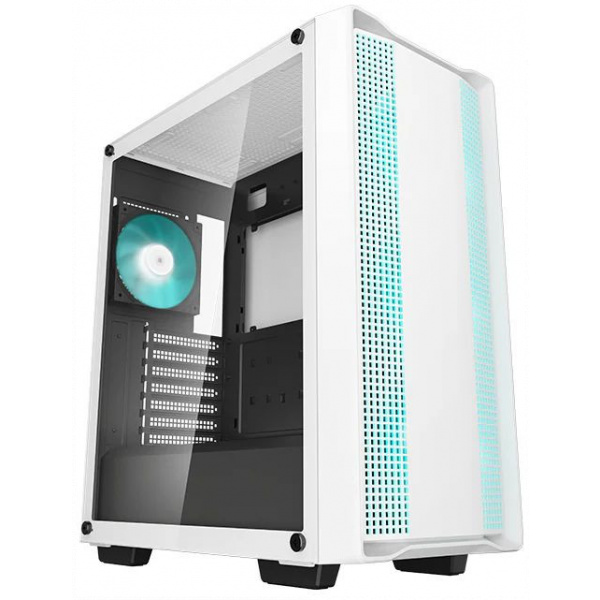 DeepCool CC560 V2 ház hőkezelt üveg oldallappal (fehér) #1