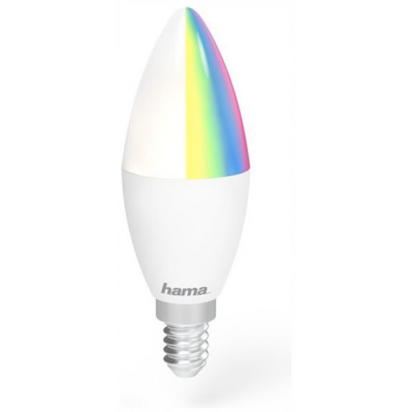 Hama Okos Wi-Fi LED izzó (E14, 4,5W, RGB) #1