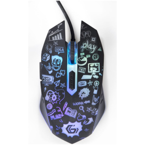 Gembird MUS-6B Grafix optikai egér #1