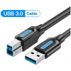 USB 3.0 kábel A/B 2m - Vention #1