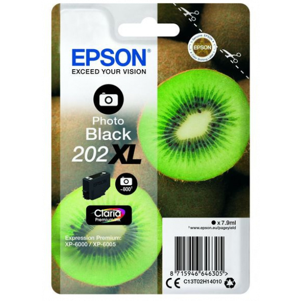 Epson 202XL patron T02H1 (foto fekete) #1