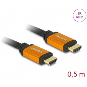 HDMI-HDMI (M) Nagy sebességű kábel 0,5m 8K 60Hz 48Gbps (Delock) #1