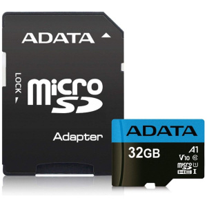 32GB ADATA Premier microSD kártya + SD adapter (Class 10) #1