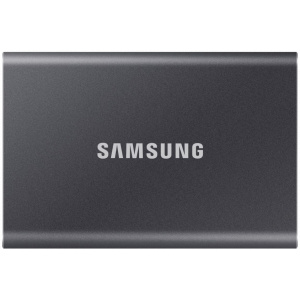 1TB Samsung T7 hordozható SSD USB 3.2 (szürke) #1