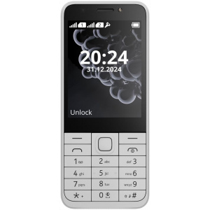 Nokia 230 (2024) Dual SIM mobiltelefon - fehér #1