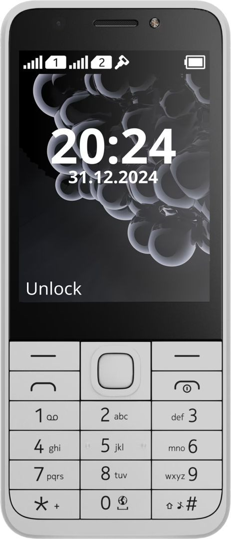 Nokia 230 (2024) Dual SIM mobiltelefon - fehér #1